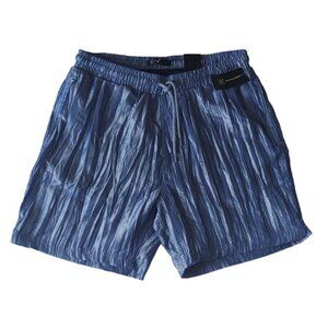 INC International Concepts, Polyester and nylon shorts, blue, for men, size M.